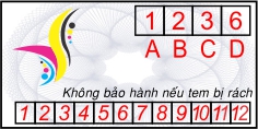 in tem bảo hành 17