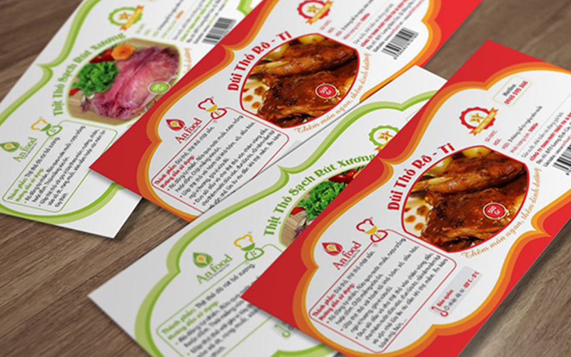 in decal thực phẩm giá rẻ